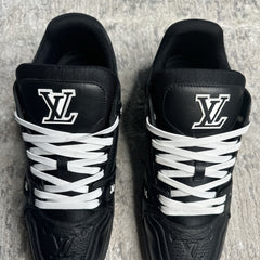 Louis Vuitton Trainer Low ‘embossed Monogram’ Sz- 10LV