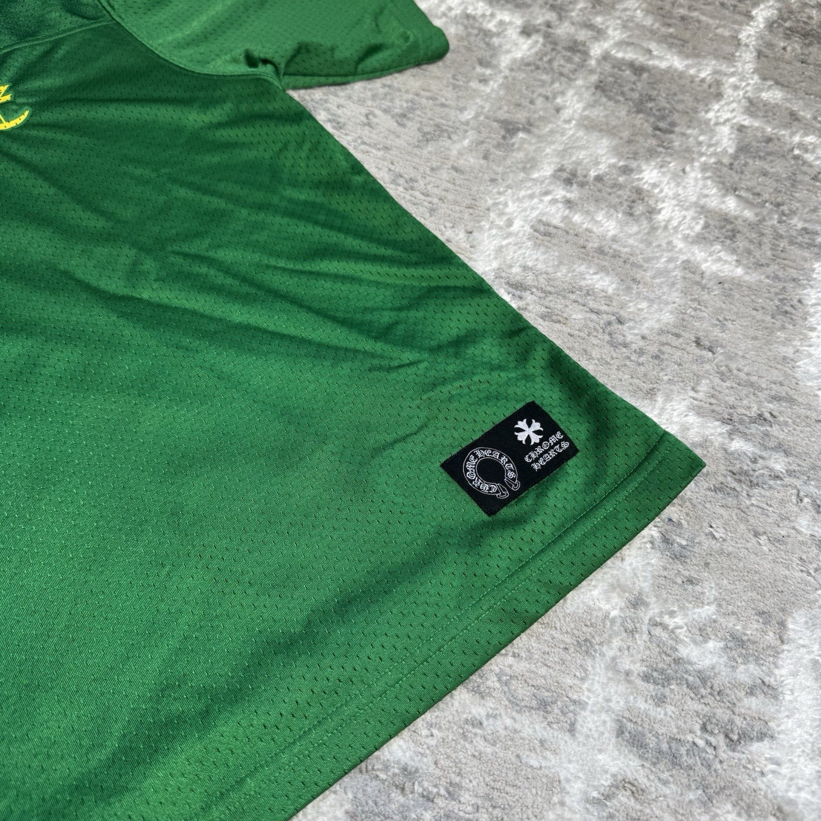 Chrome Hearts Mesh CH Short Sleeve Jersey 