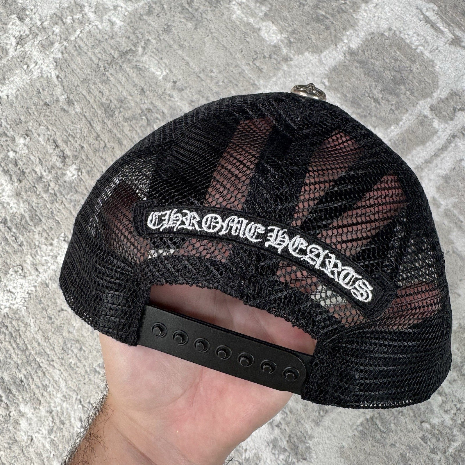 Chrome Hearts Chomper Trucker Hat