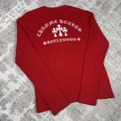 Chrome Hearts King Taco Triple Cross Waffle Thermal Long Sleeve 