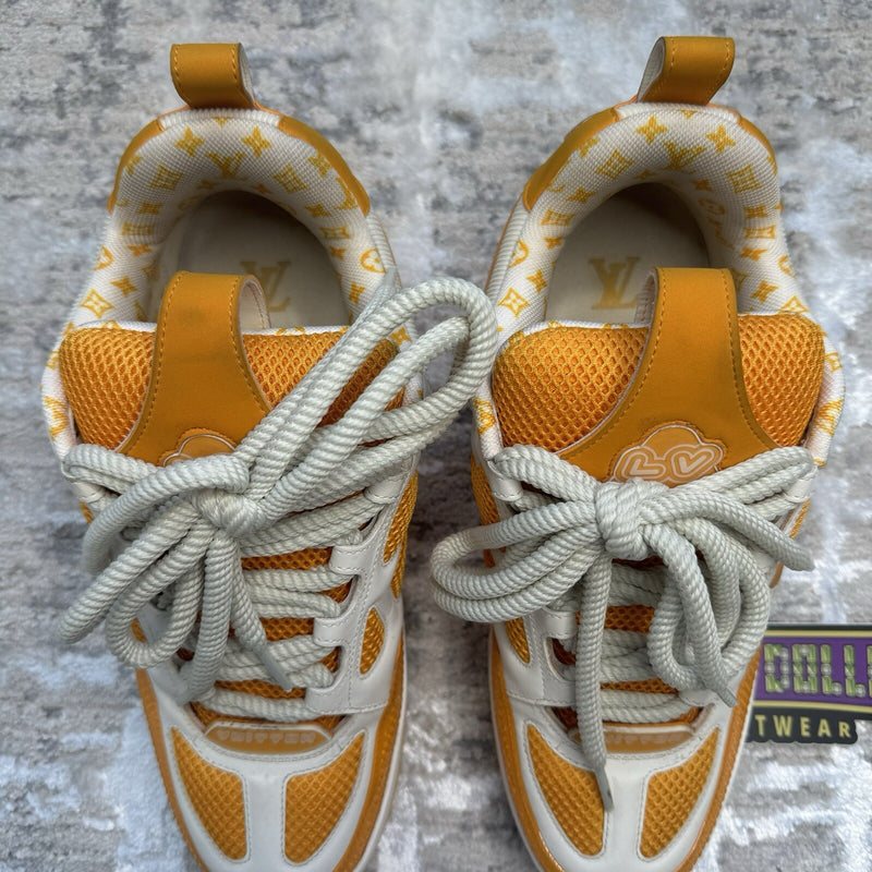 Louis Vuitton Skate Trainer Sneaker ‘yellow White’ Sz- 8LV/9M