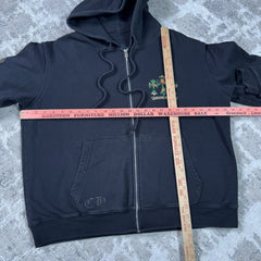 Chrome Hearts Camo Horseshoe Thermal Zip Up Hoodie