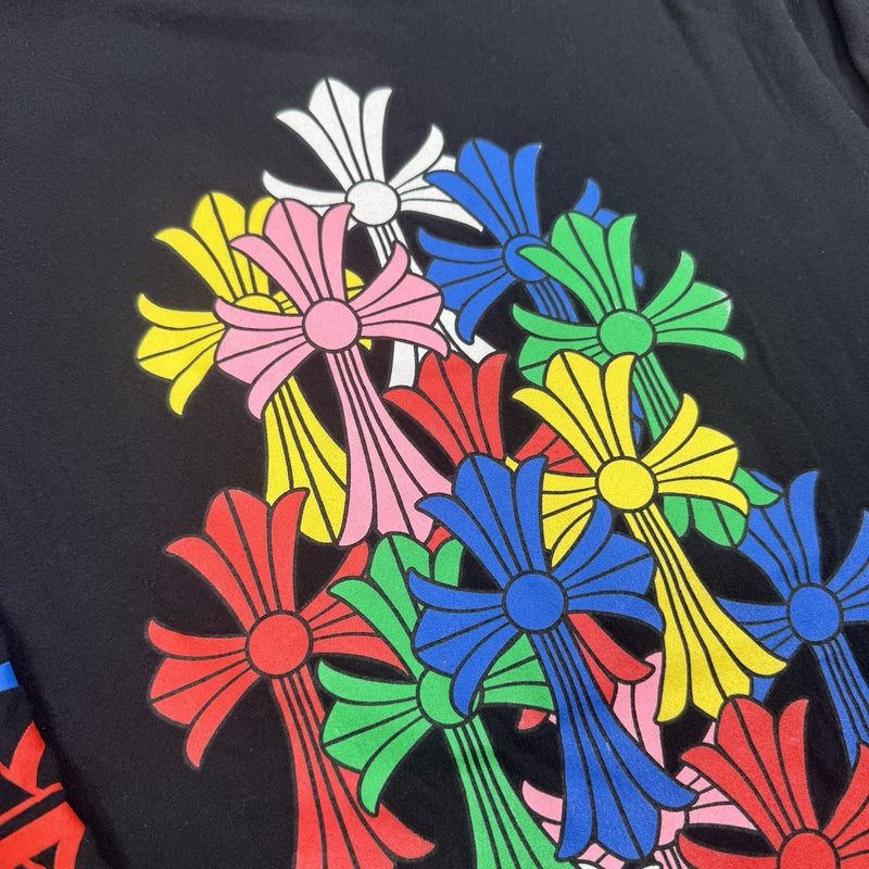 Chrome Hearts Cemetery Multi-color Cross Long Sleeve Shirt 