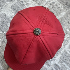 Chrome Heart Rolling Stones leather patch hat