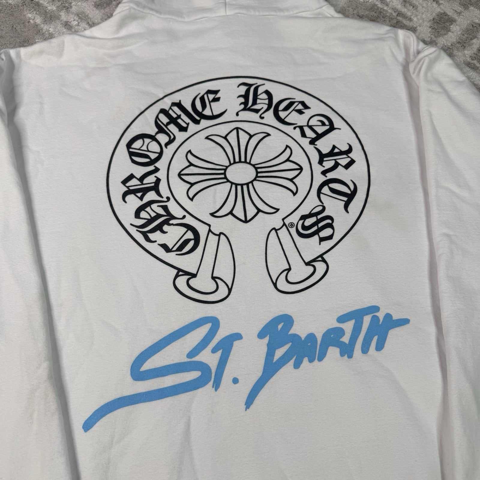 Chrome Hearts St Barths Horseshoe Pullover Hoodie 