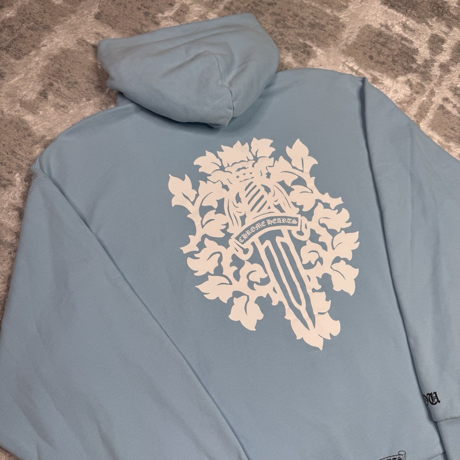 Chrome Hearts Miami Art Basil Dagger Pullover Hoodie 