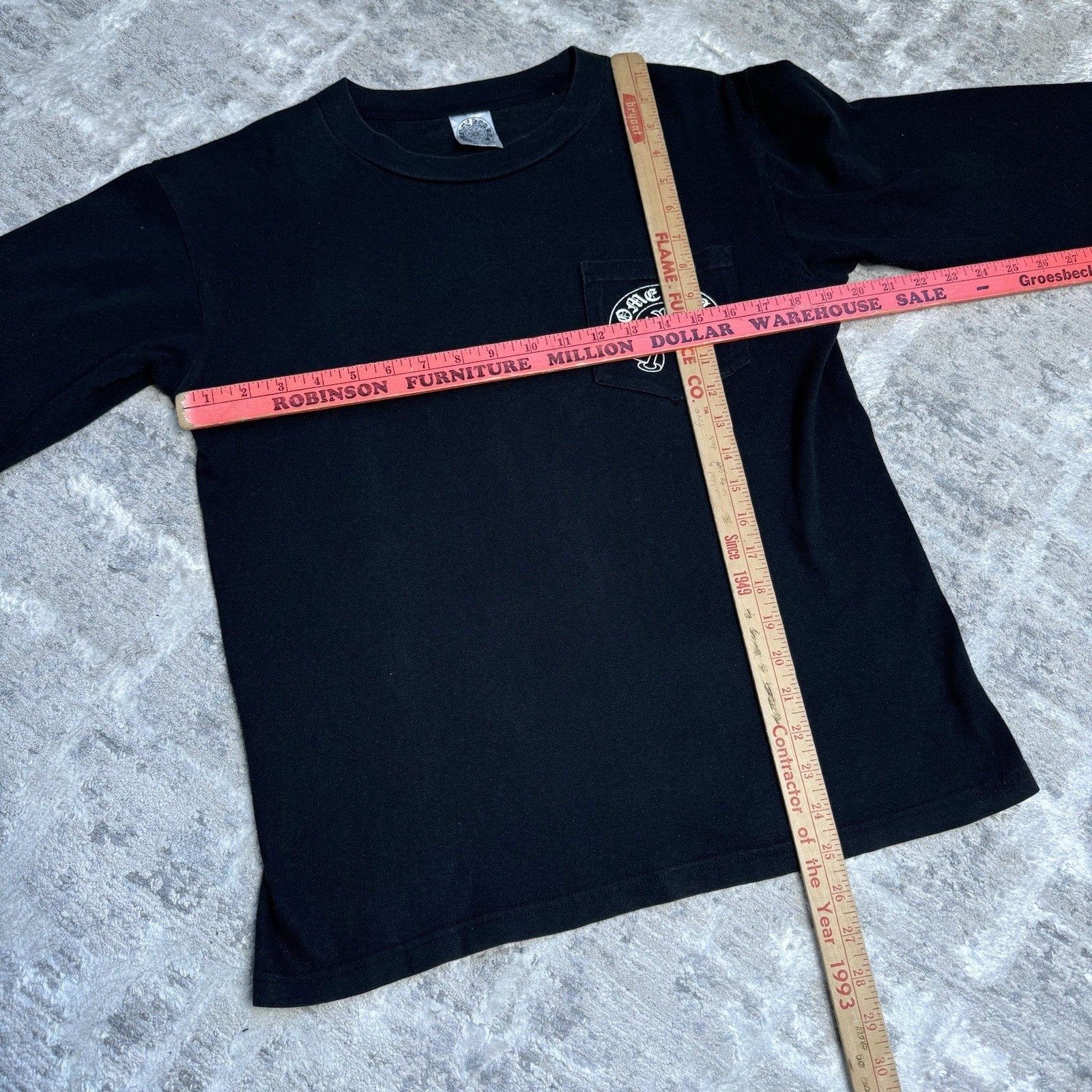 Chrome Hearts New York Exclusive Long Sleeve Pocket Tee Shirt 