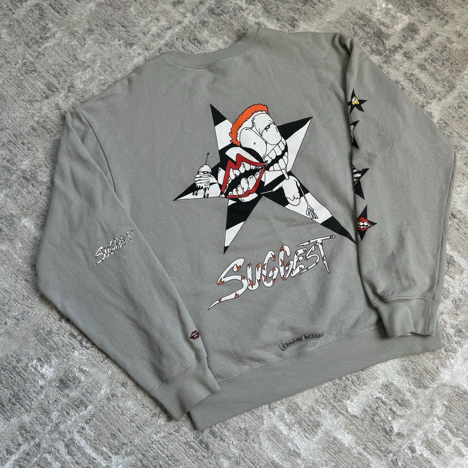 Chrome Hearts Matty Boy Suggest Pullover Crewneck 