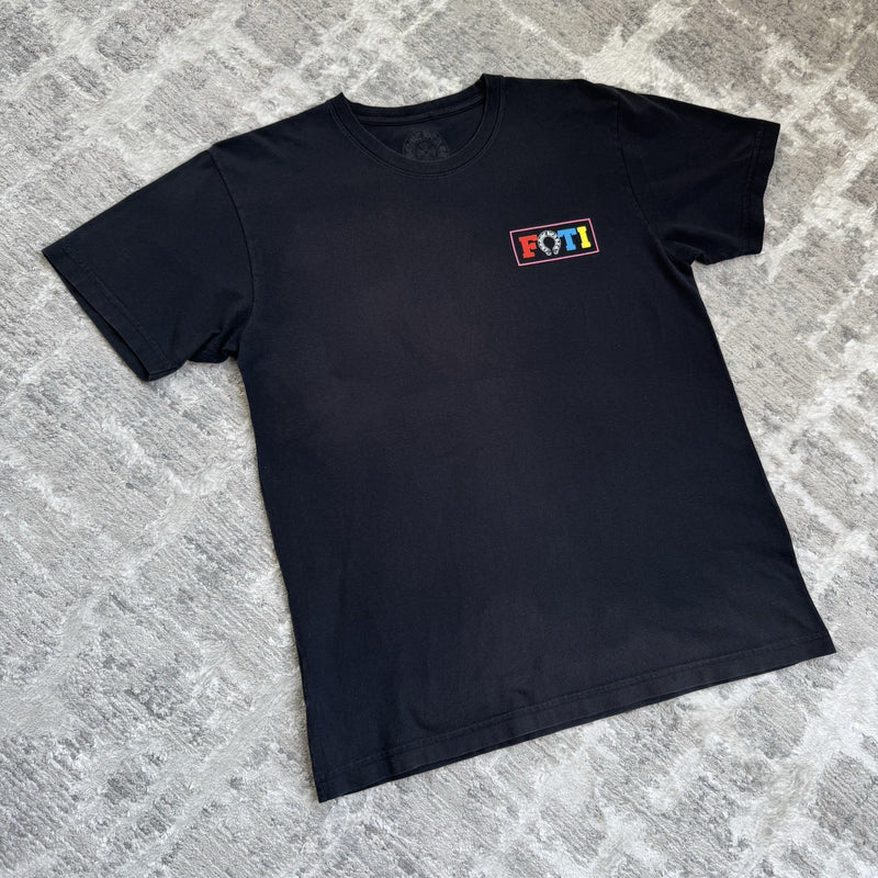 Chrome Hearts Foti Multi Logo Short Sleeve Tee Shirt 