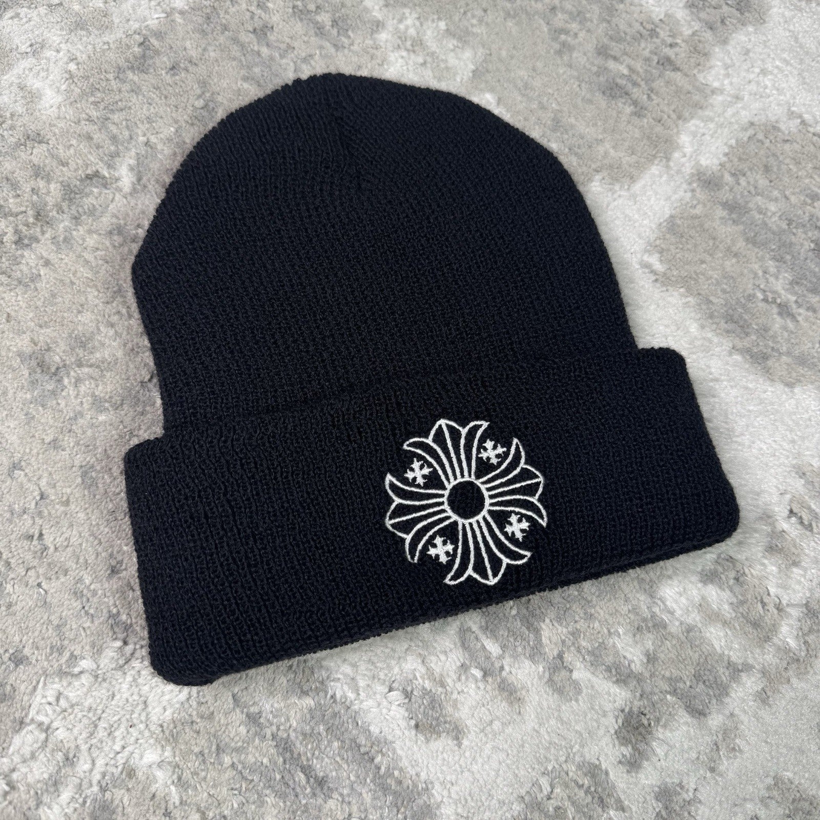 Chrome Hearts Plus Cross Beanie Hat
