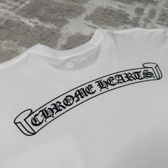 Chrome Hearts Scroll Logo Pocket Tee Shirt 