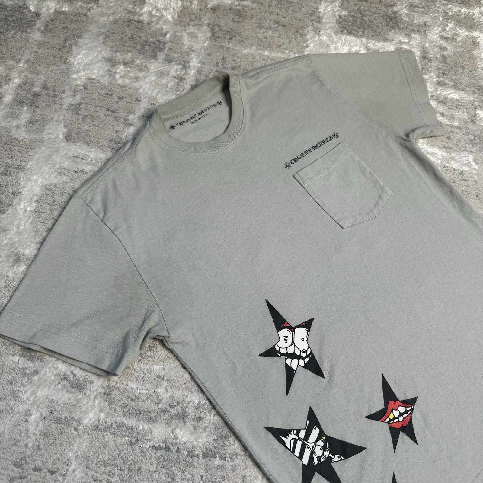 Chrome Hearts Matty Boy Suggest Short Sleeve Pocket Tee Shirt 