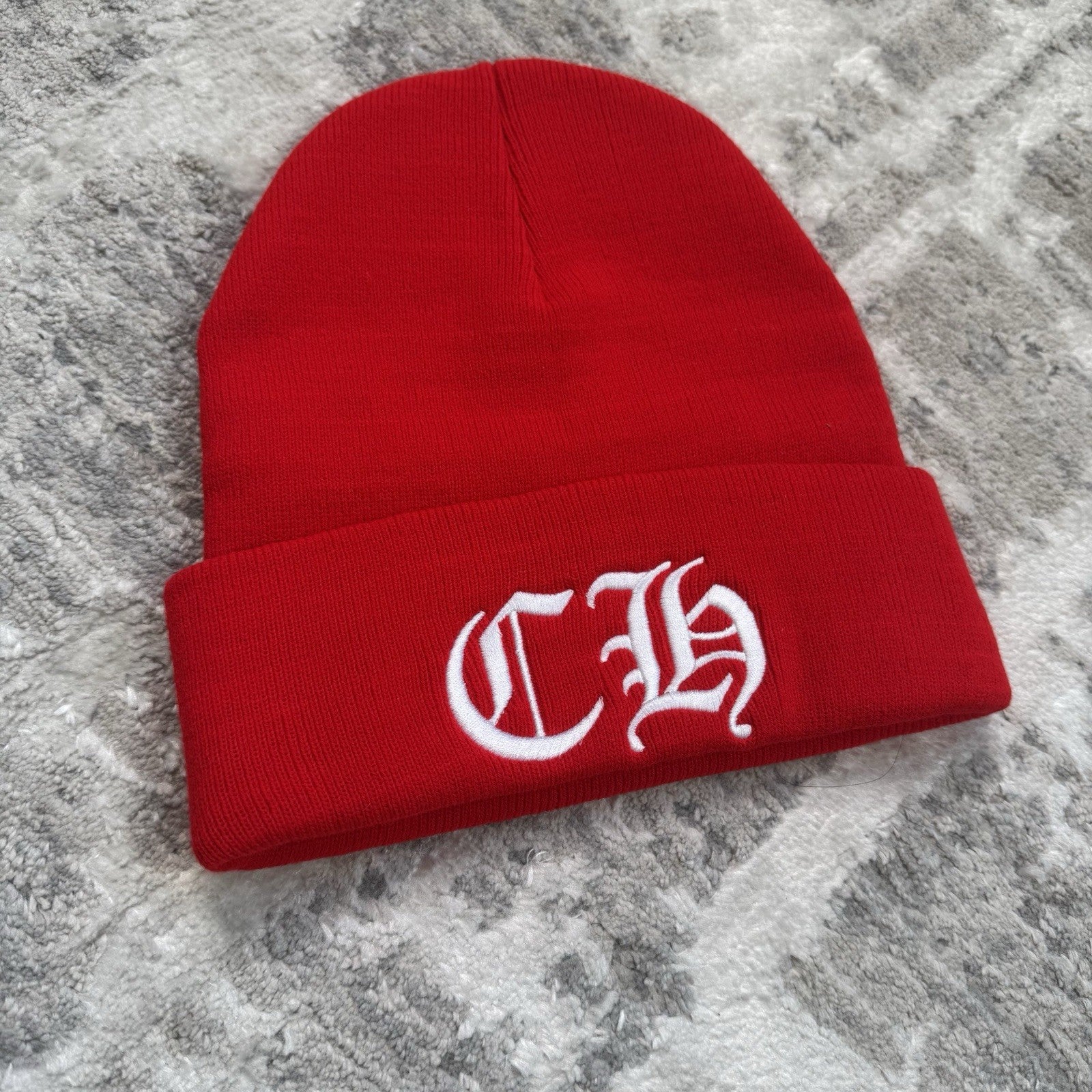 Chrome Hearts CH Embroidered Logo Beanie 