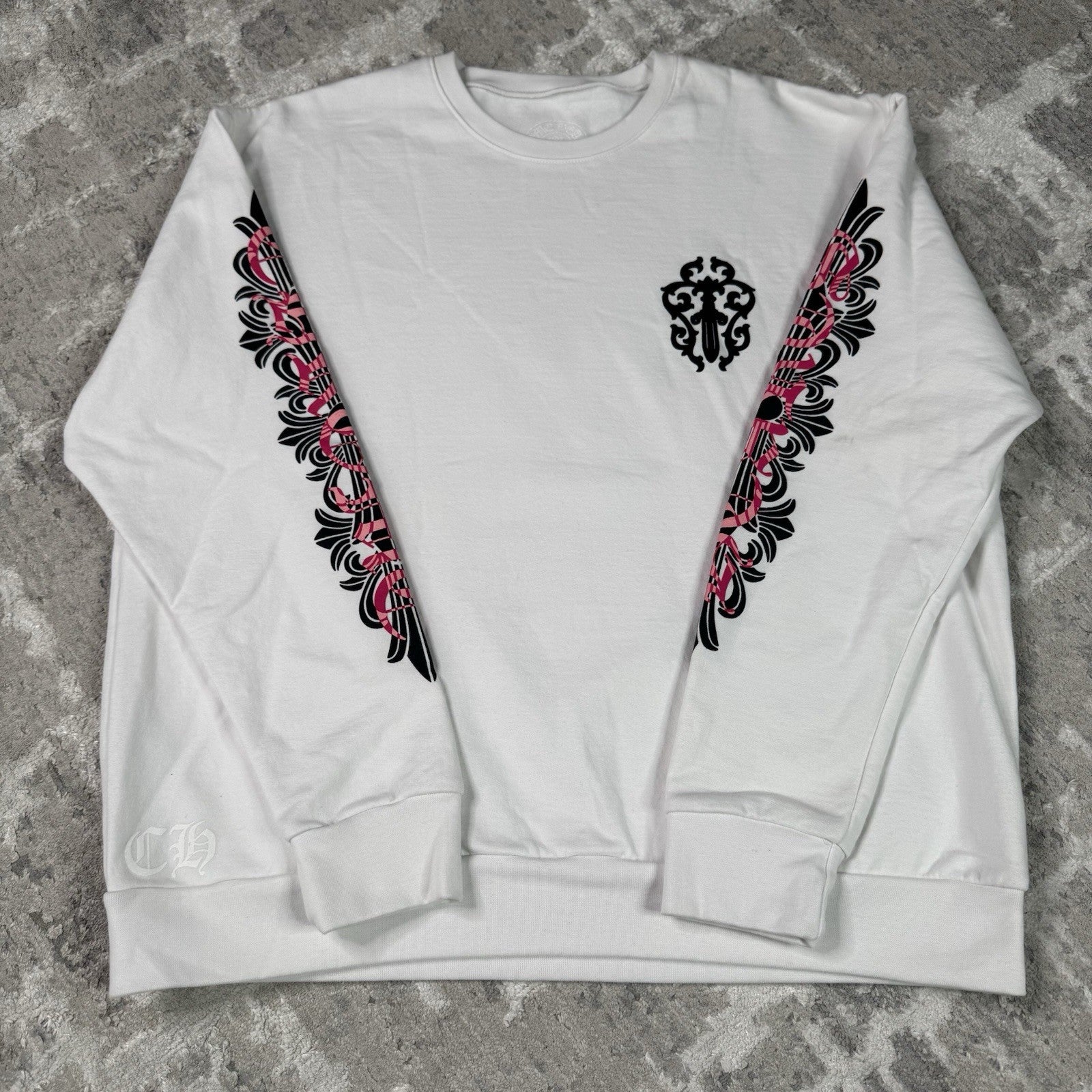 Chrome Hearts Crosses Dagger Pullover Crewneck 