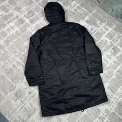 Chrome Hearts Cross Patch Nylon Fishtail Zip Up Parka Jacket 