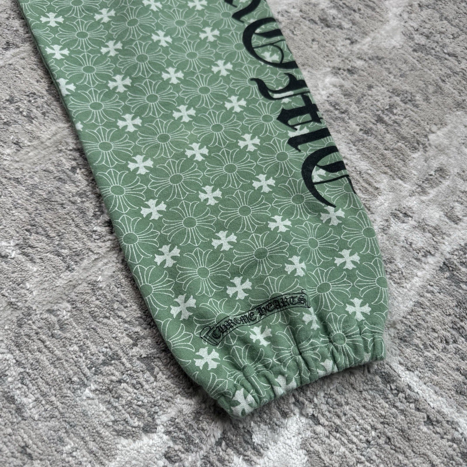 Chrome Hearts Monogram Plus Cross Print Sweatpants 