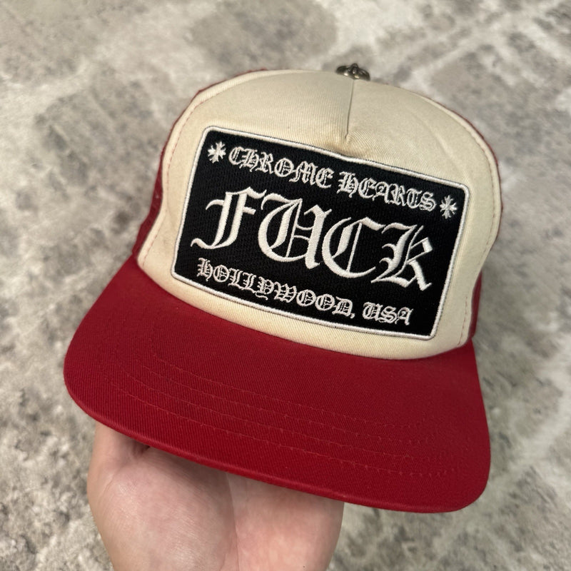 Chrome Hearts F*ck Hollywood Trucker Hat
