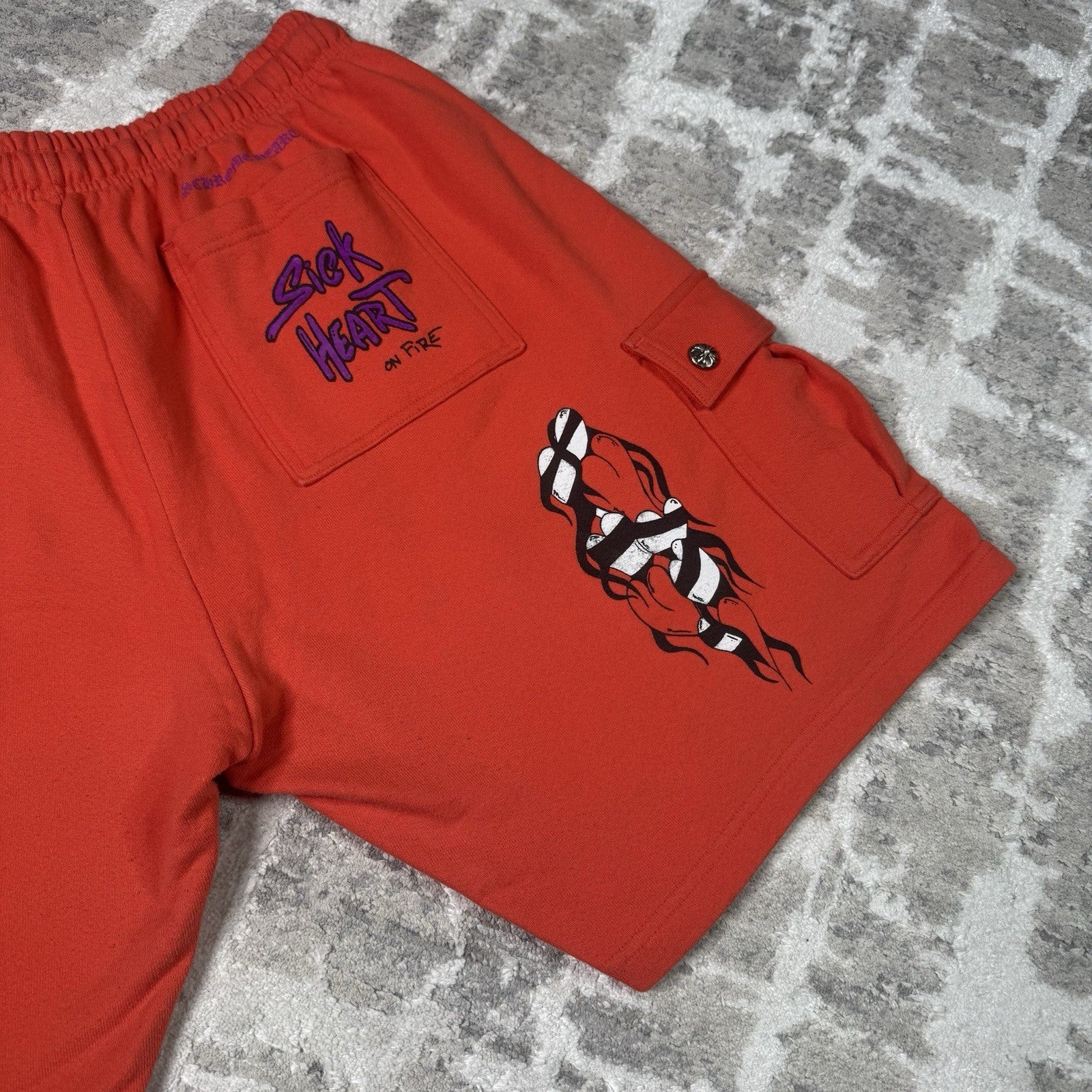 Chrome Hearts Matty Boy Sadistic Lipstick Sweatshort