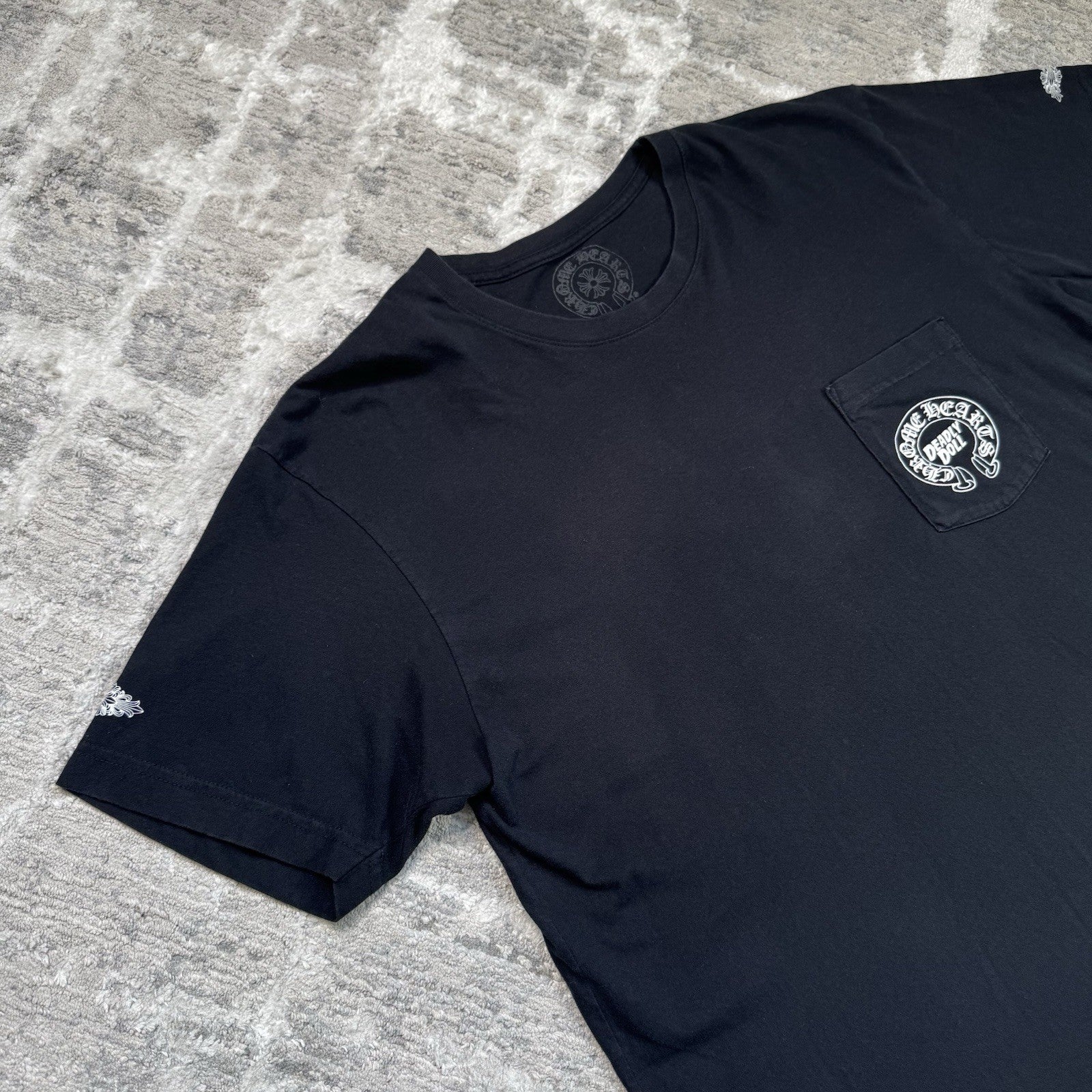 Chrome Hearts Deadly Doll Short Sleeve Tee Shirt 