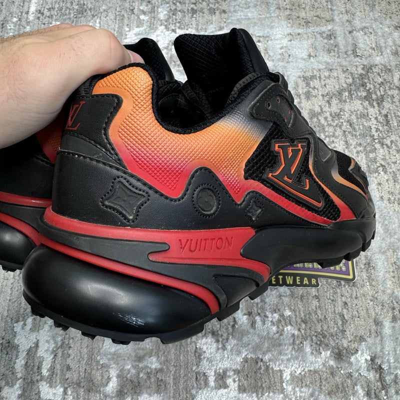 Louis Vuitton TATIC Trainer Sneaker ‘black Red’ Sz- 7.5LV/8.5M