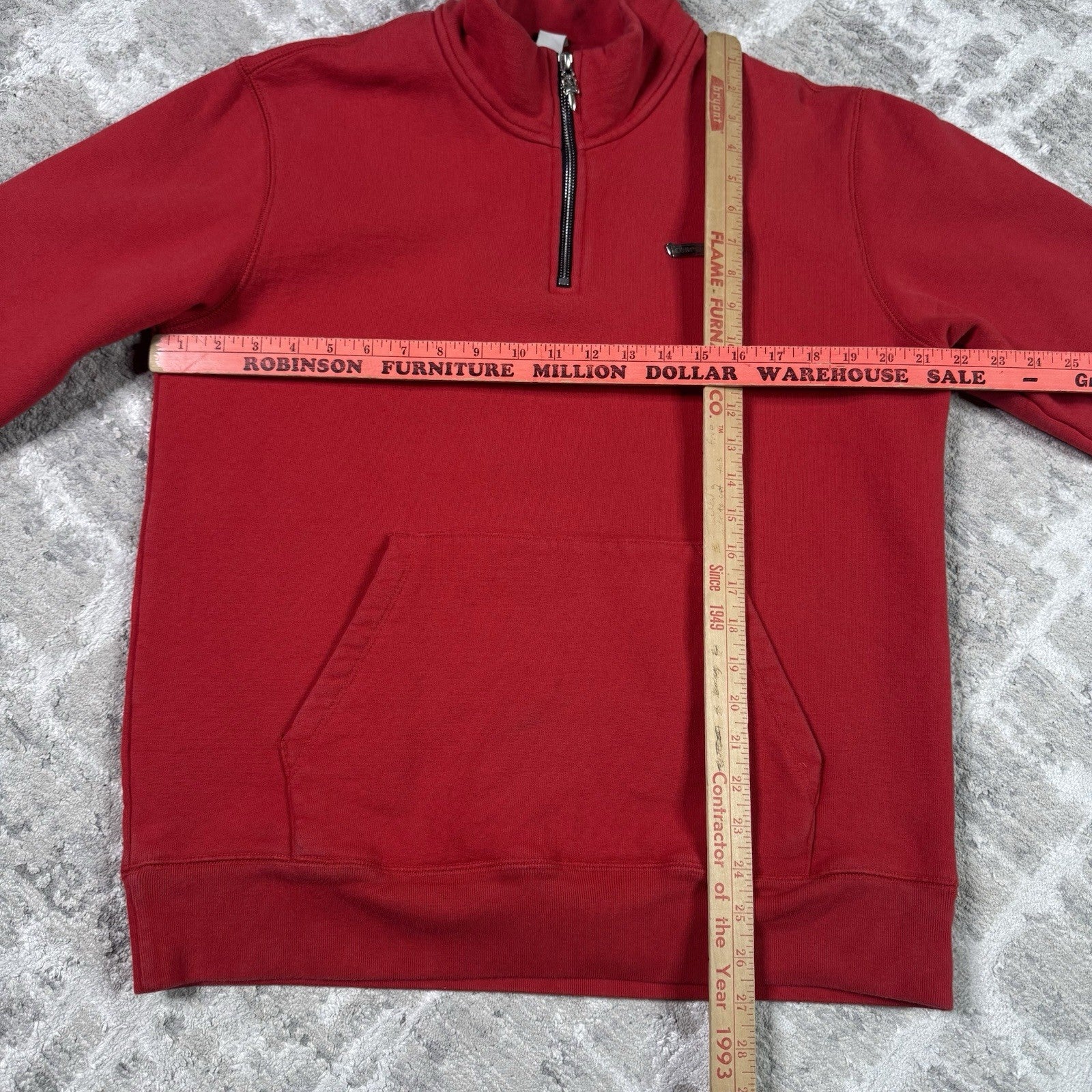 Chrome Hearts King Taco Triple Cross Embroidered Quarter Zip Pullover 