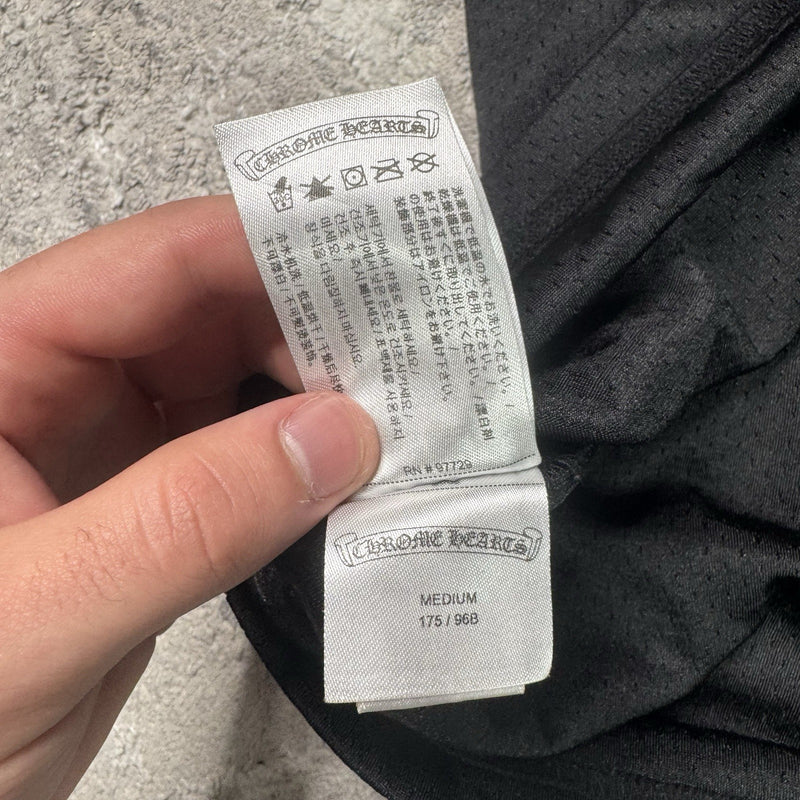 Chrome Hearts Mesh CH Stadium Long Sleeve Jersey 