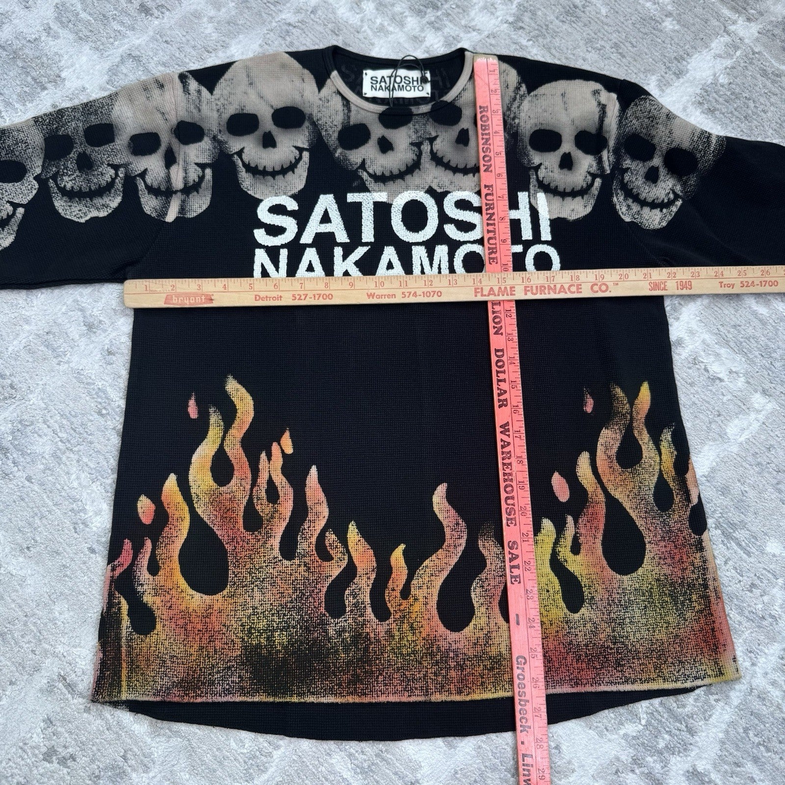 Satoshi Nakamoto Lost Boys Thermal Long Sleeve Shirt 