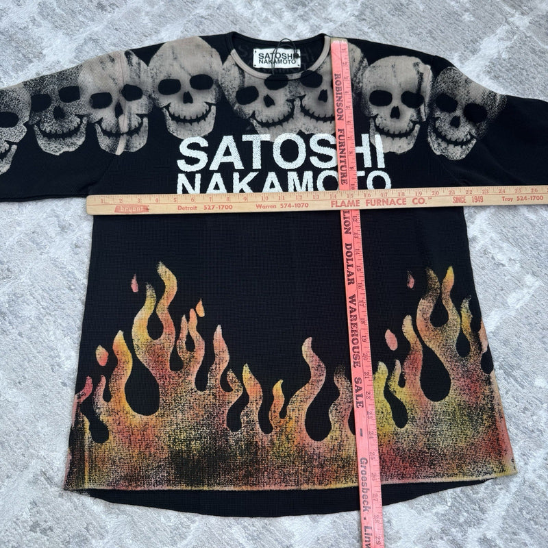 Satoshi Nakamoto Lost Boys Thermal Long Sleeve Shirt 