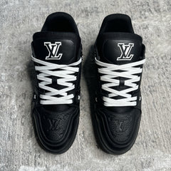Louis Vuitton Trainer Low ‘embossed Monogram’ Sz- 10LV