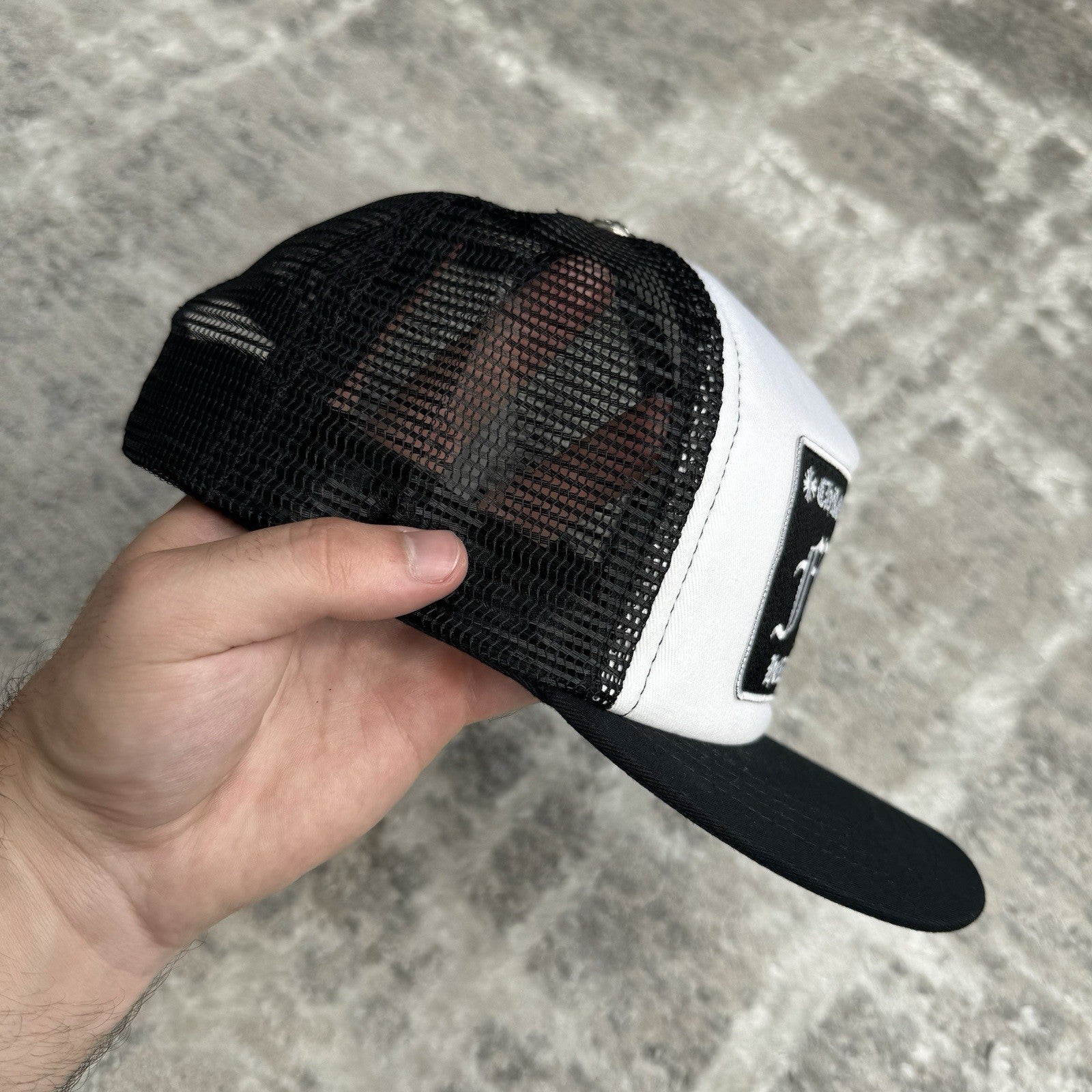 Chrome Hearts F*ck Hollywood Trucker Hat