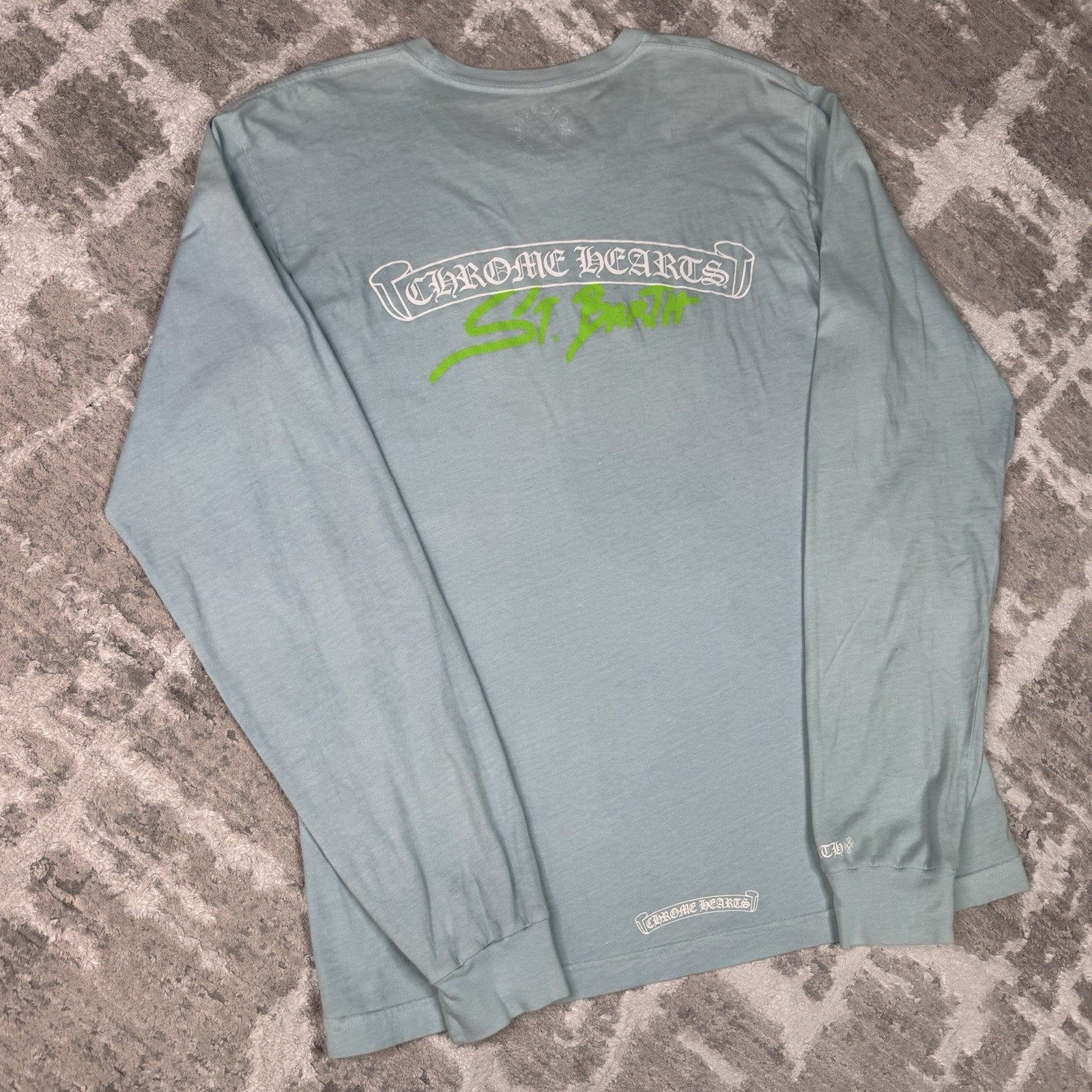 Chrome Hearts St Barths Dyed Long Sleeve Tee Shirt 