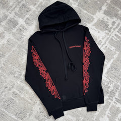 Chrome Hearts Horseshoe Floral Pullover Hoodie 