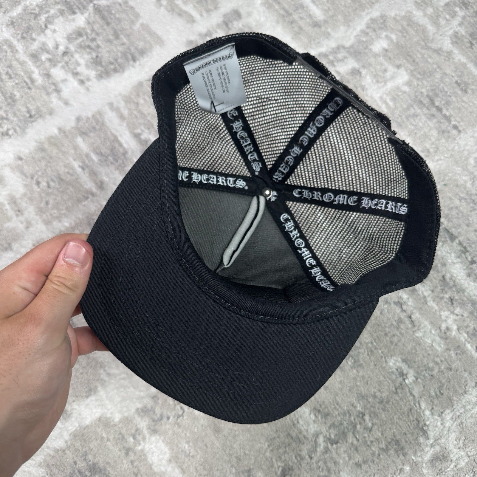 Chrome Hearts F*ck Hollywood Trucker Hat