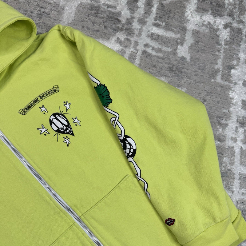 Chrome Hearts Matty Boy Link Zip Up Hoodie 