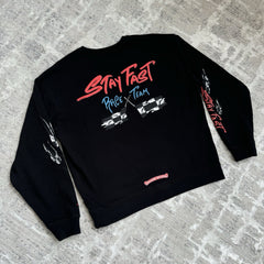 Chrome Hearts Matty Boy Stay Fast Pullover Crewneck 