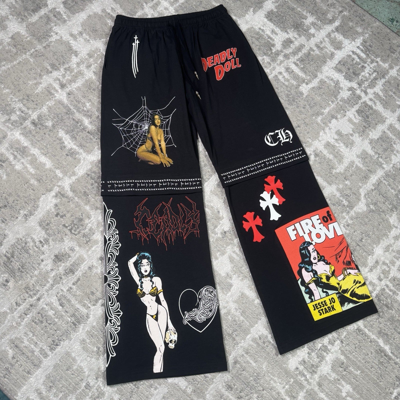 Chrome Hearts Deadly Doll Sweatpants 