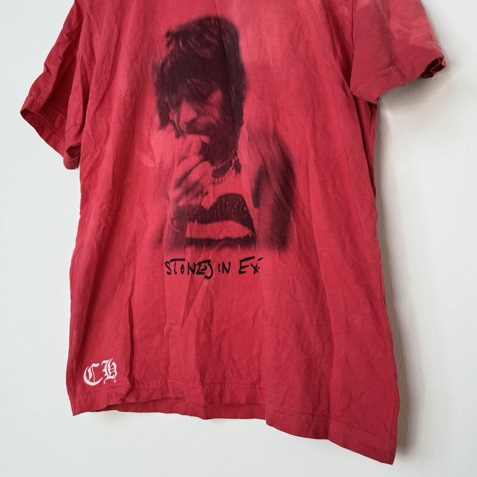 Chrome Hearts Rolling Stones Richard Stark ‘exile In Stones’ Short Sleeve Tee