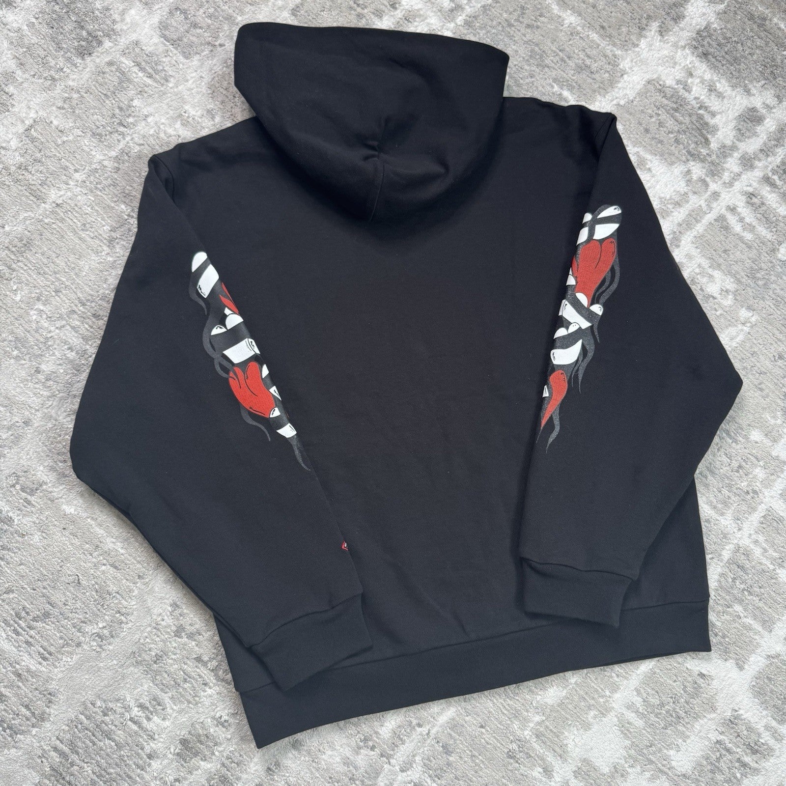 Chrome Hearts Matty Boy Thermal Zip Up Hoodie