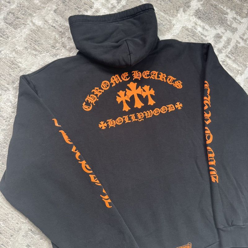 Chrome Hearts King Taco Triple Cross Pullover Hoodie 