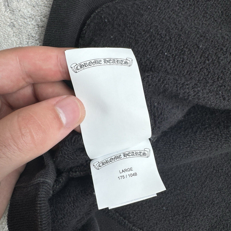 Chrome Hearts Paper Jam Triple Cross Zip Up Hoodie 