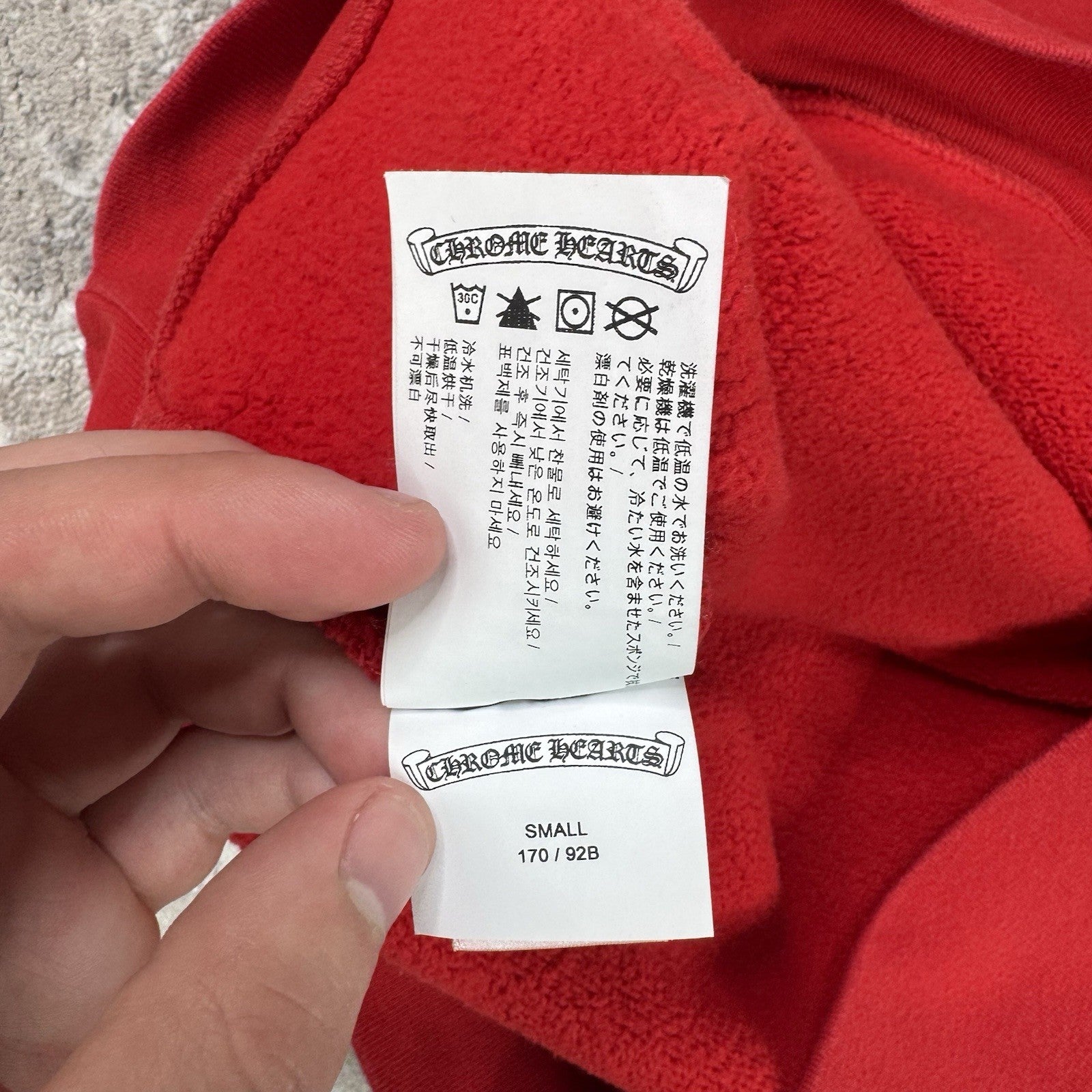 Chrome Hearts Sailin King Taco Quarter Zip Pullover Sweatshirt 