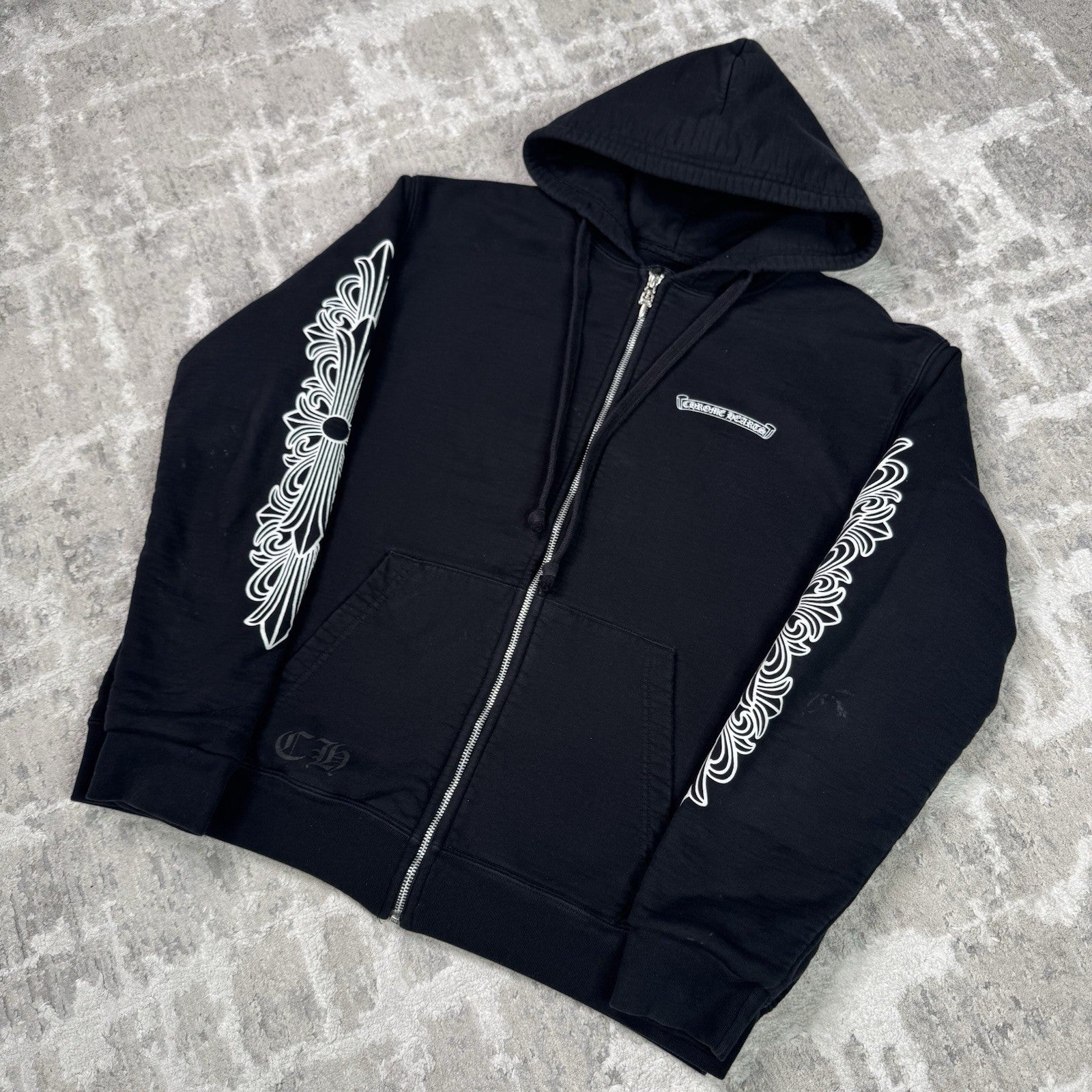 Chrome Hearts Aspen Exclusive Thermal Zip Up Hoodie 