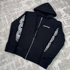 Chrome Hearts Aspen Exclusive Thermal Zip Up Hoodie 