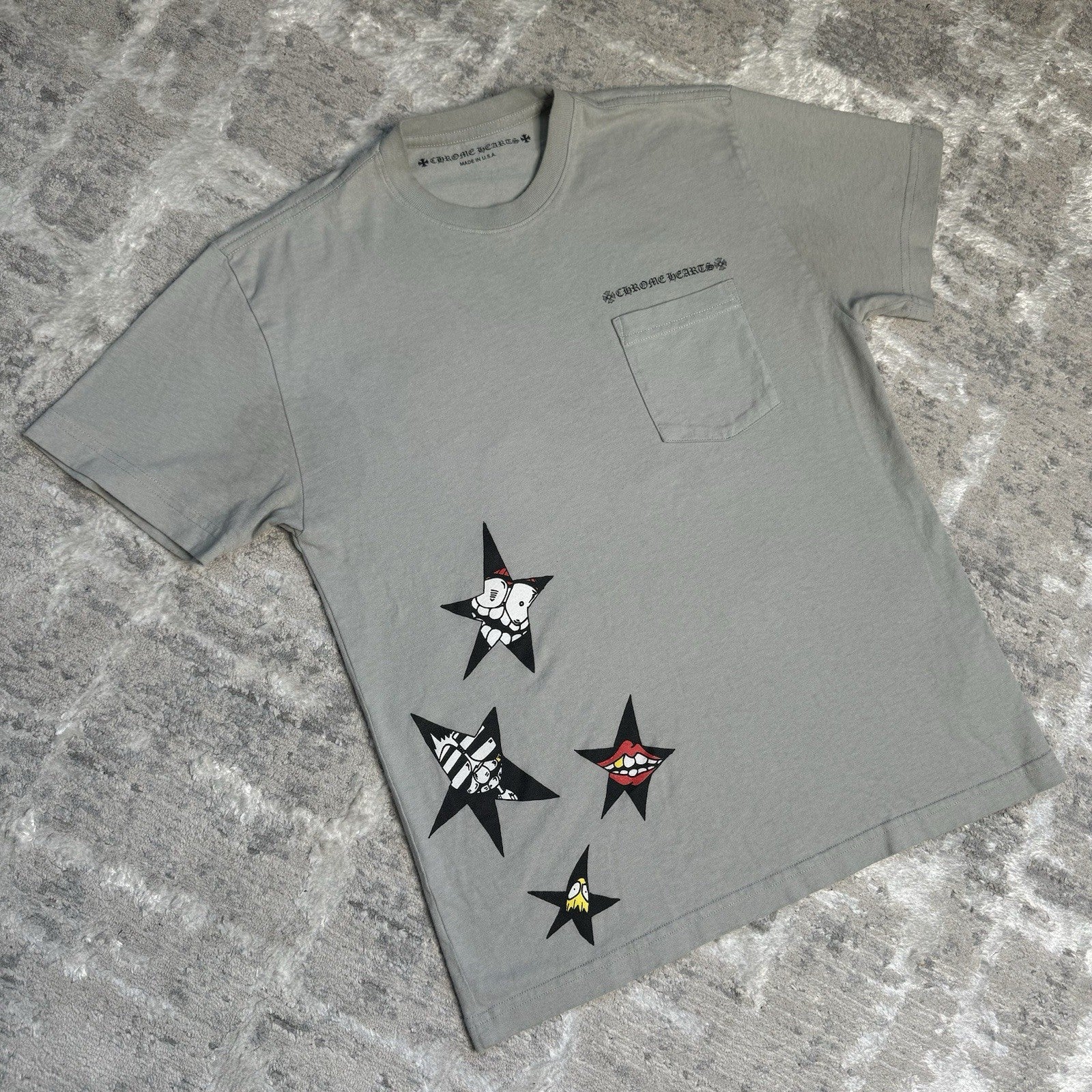 Chrome Hearts Matty Boy Suggest Short Sleeve Pocket Tee Shirt 