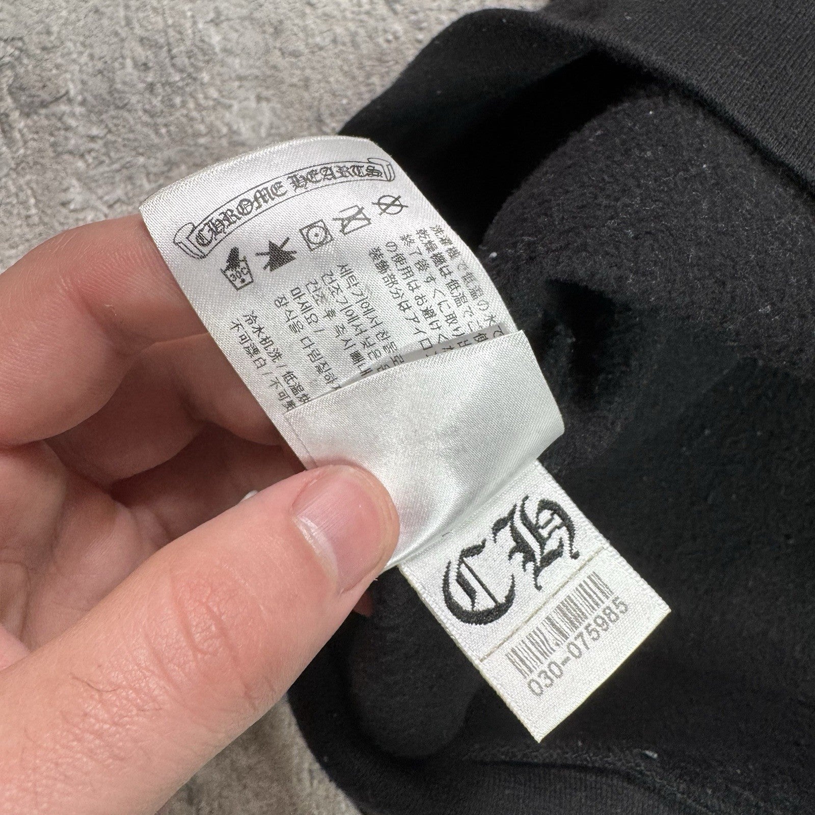 Chrome Hearts Cemetery Multi-color Cross Pullover Hoodie 