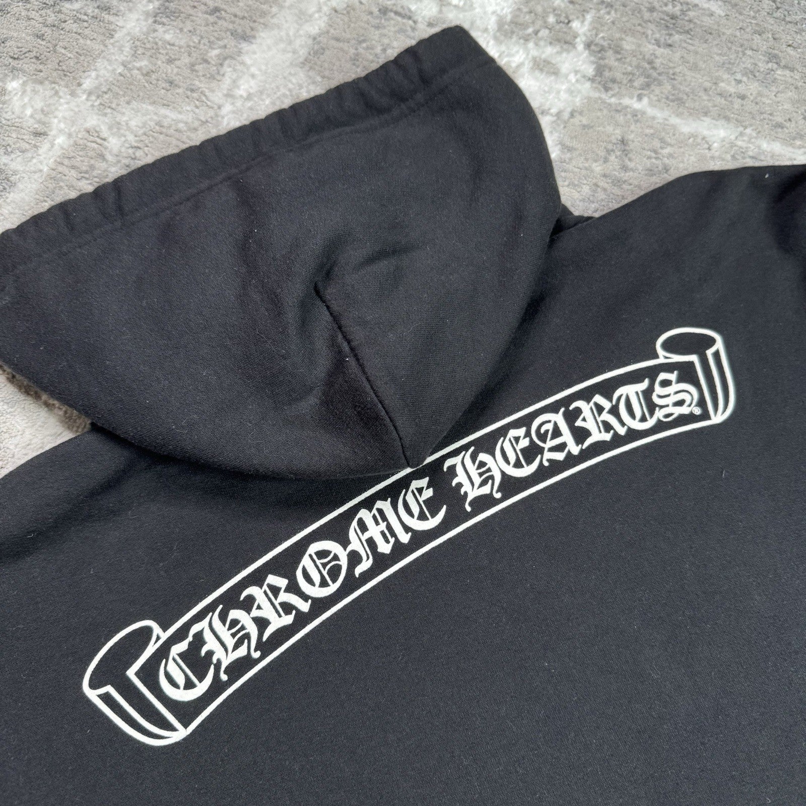 Chrome Hearts Cemetery Multi-color Cross Pullover Hoodie 