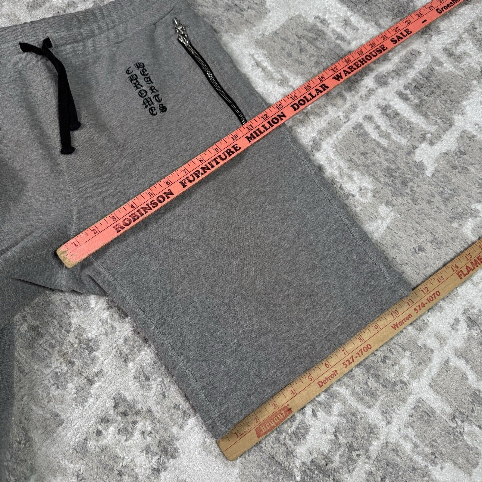 Chrome Hearts Y Not Patch Dagger Sweatshorts