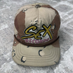 Chrome Hearts Sex Records Matty Boy Leather Patch Gunslinger Baseball Hat
