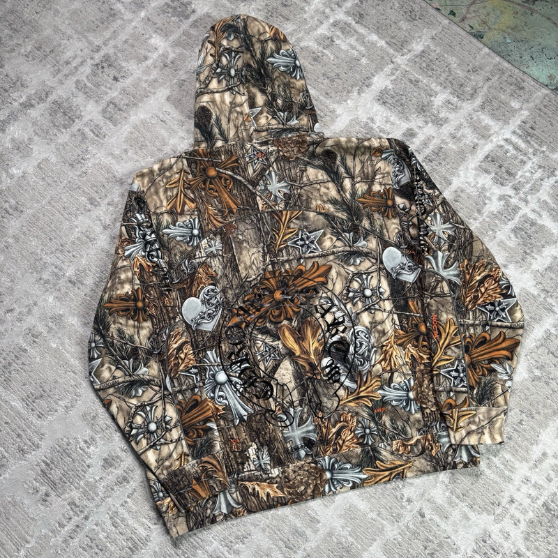 Chrome Hearts Nike Nocta Drake CLB Camo Horseshoe Pullover Hoodie