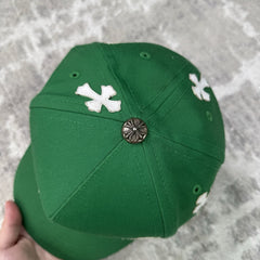 Chrome Hearts Cross Patch Baseball Hat 